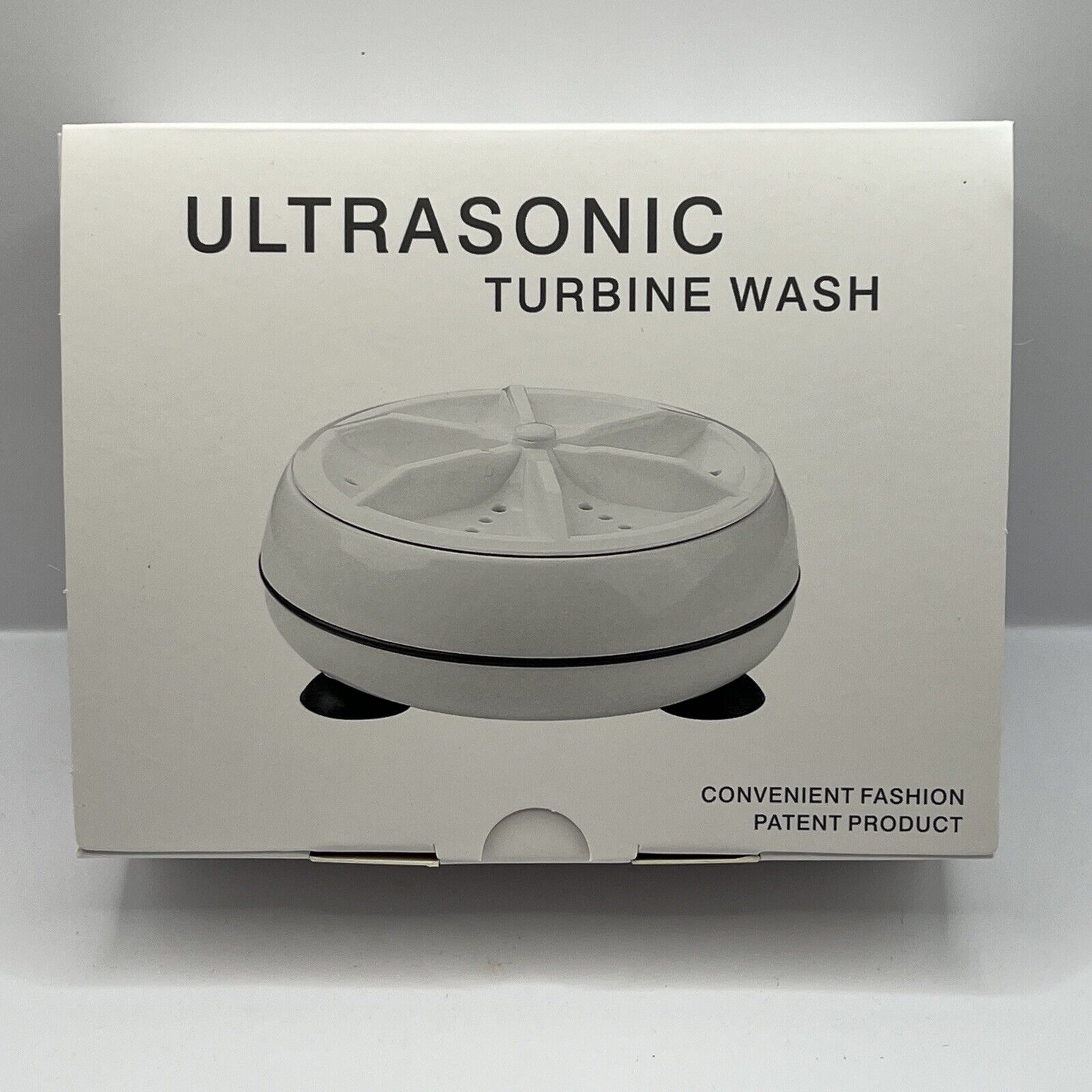 Ultrasonic USB Mini Washing Machine Portable Turbine Laundry Washer Travel Home