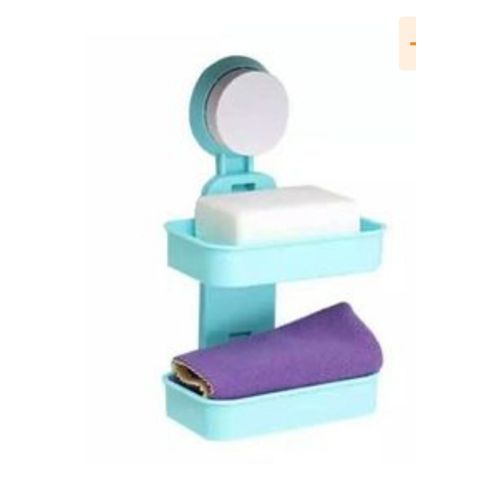 Double Soap Holder/Soap Box -2 Layers Wall Mounted