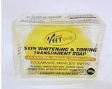 Veetgold Skin Whitening & Toning Transparent Soap