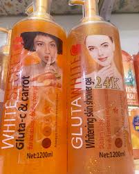 Gluta White Whitening Skin Shower Gel 24k