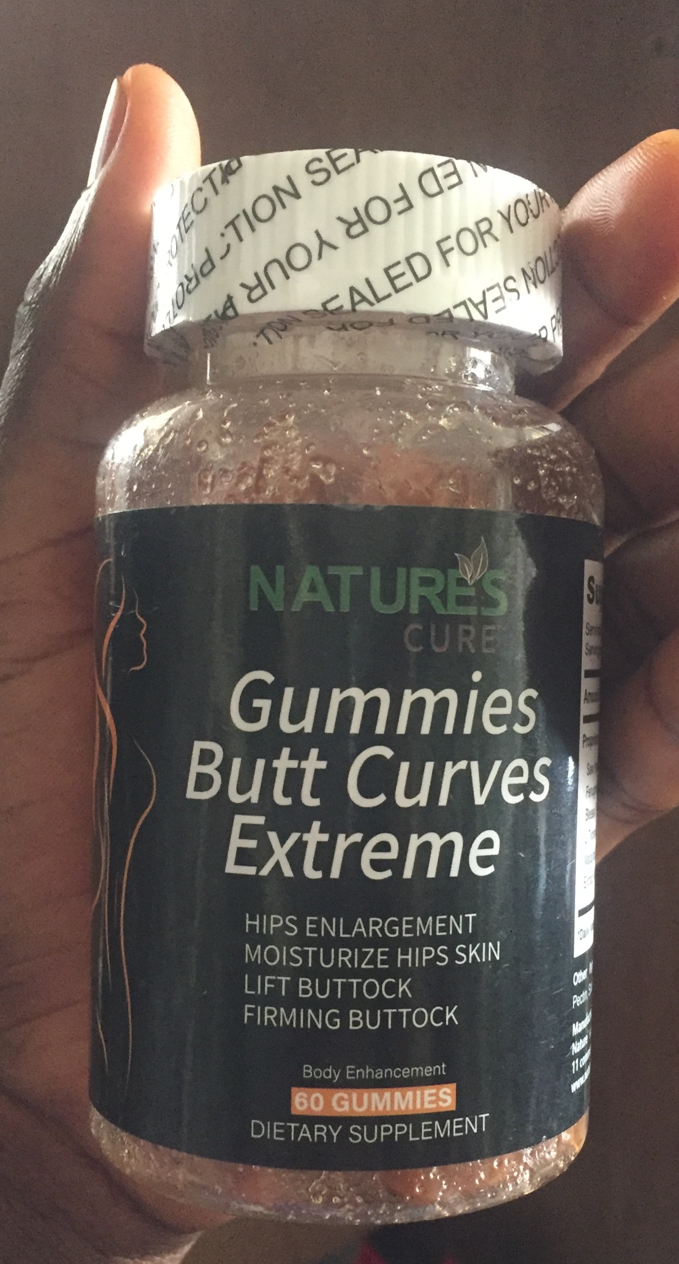 Natures Cure Gummies Butt Curves Extreme