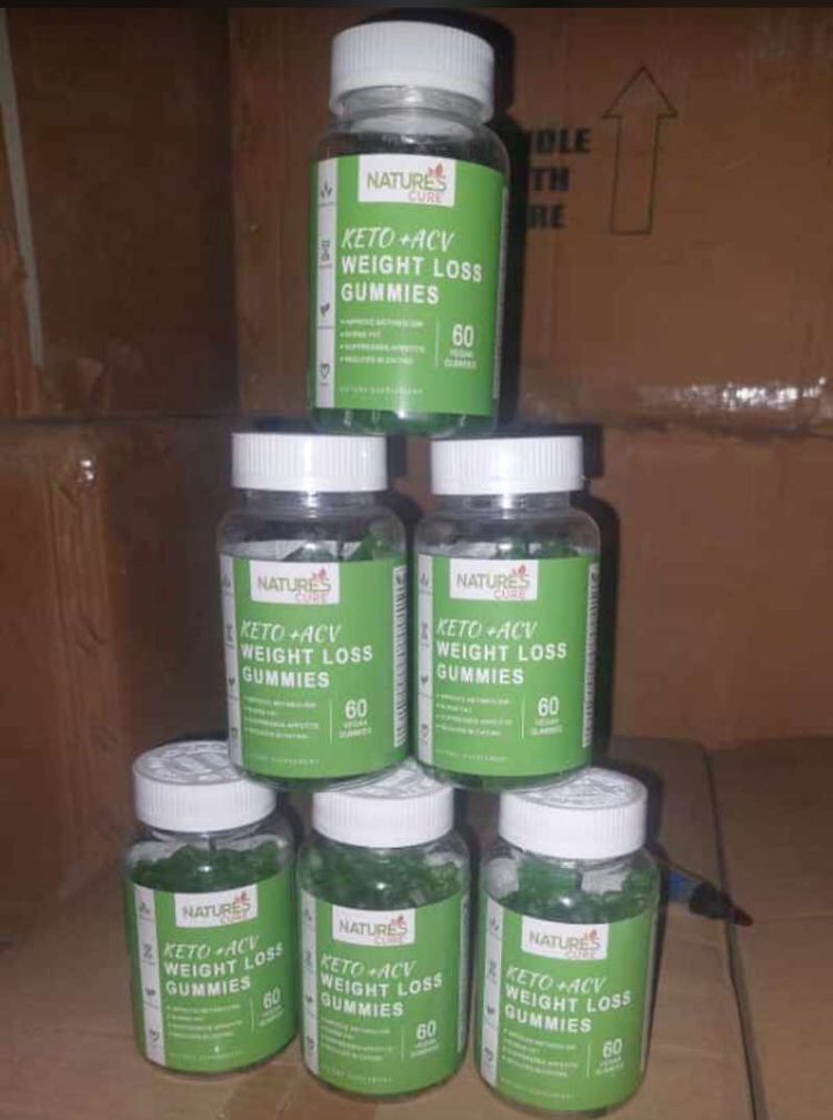 Natures Cure Keto + ACV Weight Loss Gummies