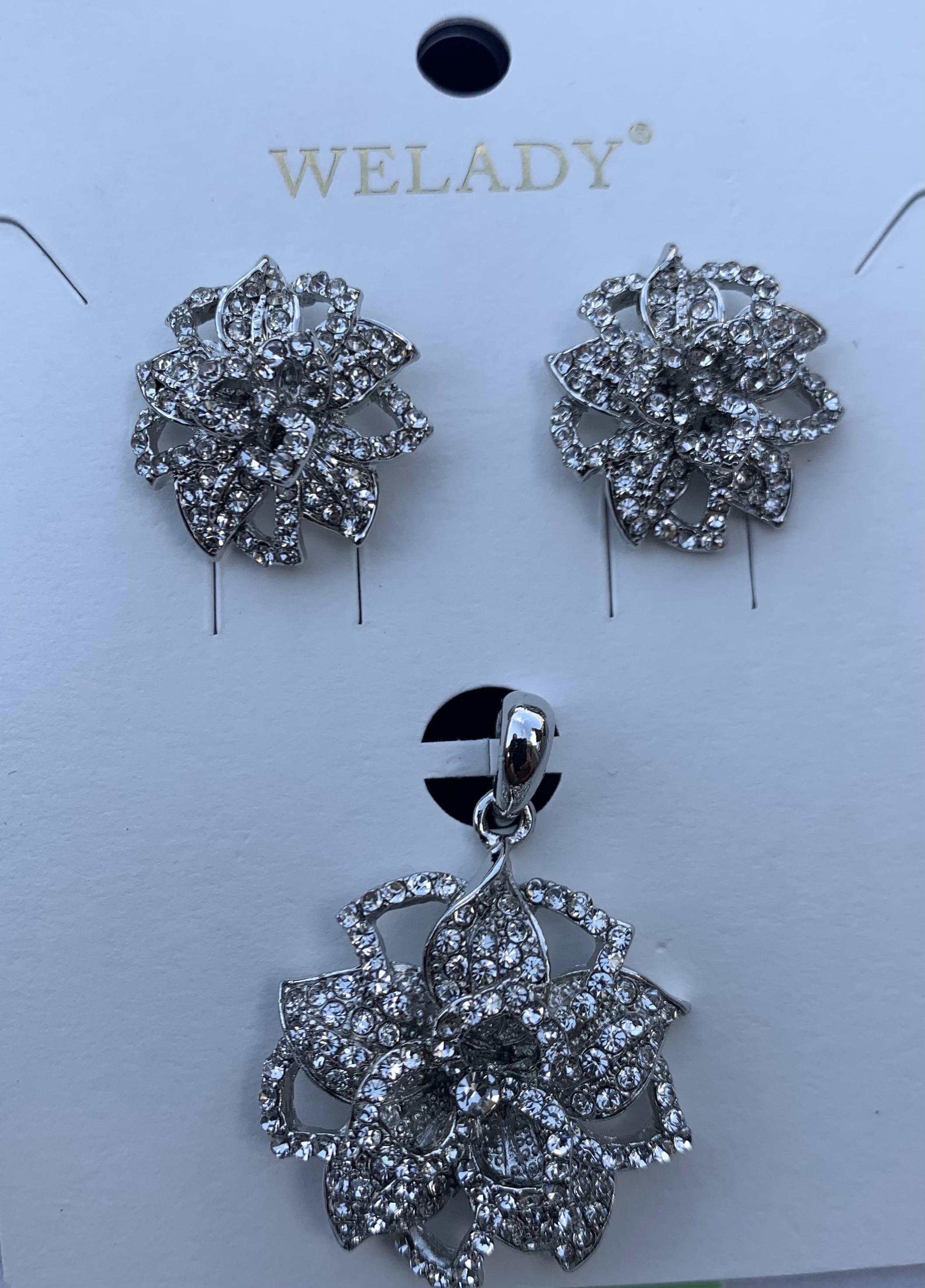 WeLady Steel Earring And Necklace Cord.