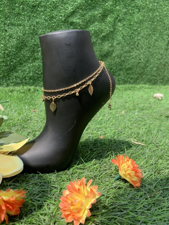 Gold Leg Chain – jumpixelsworld